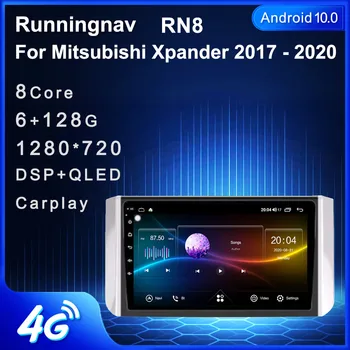 4G LTE Android 10.1 Za Mitsubishi Xpander 2017 2018 2019 2020 Avto Radio Večpredstavnostna Video Predvajalnik Navigacija GPS RDS Št Dvd