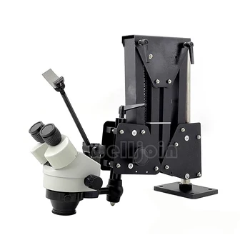 7X-45X Stereo Mikroskop s Težko Aluminijasto Stojalo za Nakit Mikroskopom Zobni Mikroskop za Nakit, Orodja